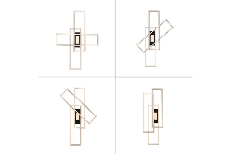 Taklampa Asmin - 69,4x6,8x99 cm - Belysning - Inomhusbelysning & lampor - Taklampor & takbelysning - Plafond
