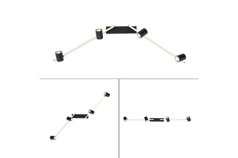 Taklampa Barik - 101x18x123 cm - Belysning - Inomhusbelysning & lampor - Taklampor & takbelysning - Plafond