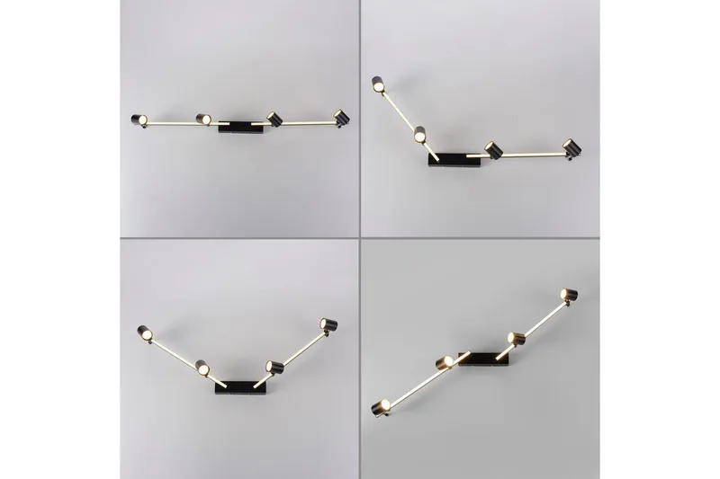 Taklampa Barik - 101x18x123 cm - Belysning - Inomhusbelysning & lampor - Taklampor & takbelysning - Plafond