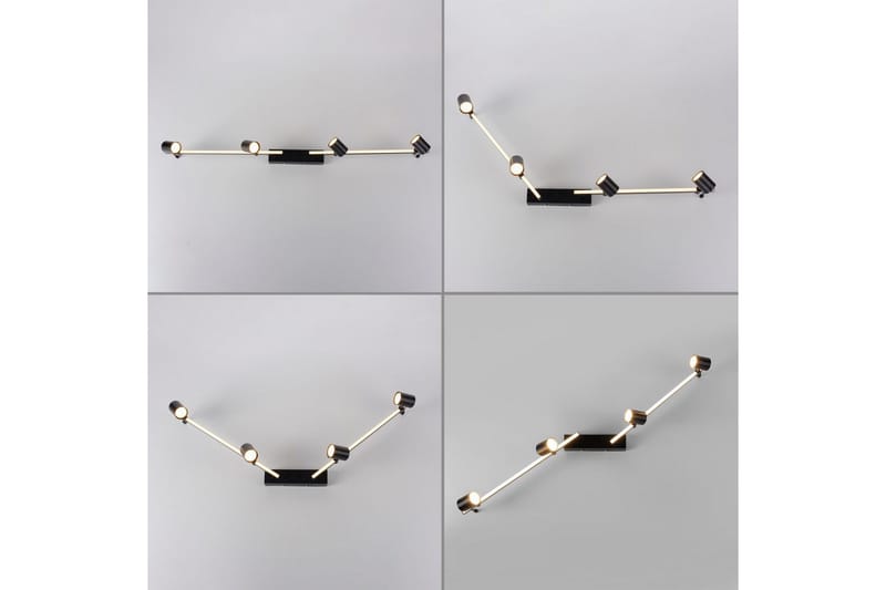 Taklampa Barik - 101x18x123 cm - Belysning - Inomhusbelysning & lampor - Taklampor & takbelysning - Plafond