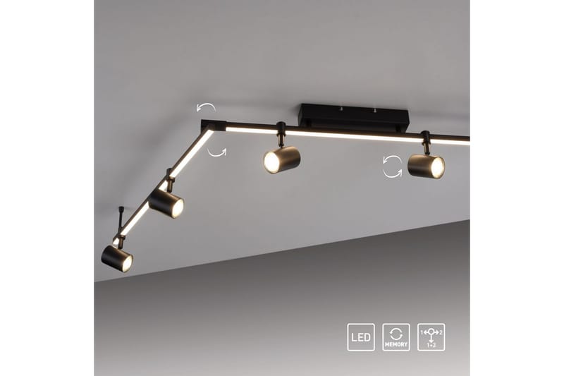 Taklampa Barik - 120x21x188 cm - Belysning - Inomhusbelysning & lampor - Taklampor & takbelysning - Plafond