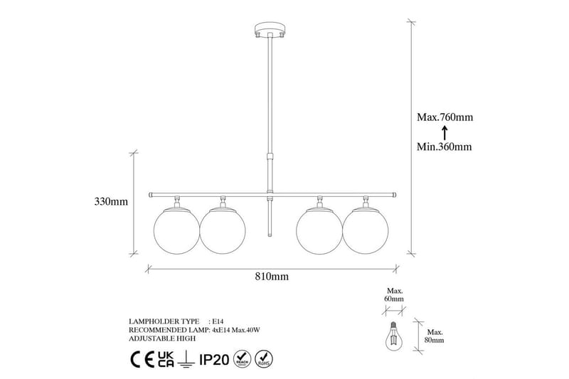 Taklampa Berriarenr Glänsande Rany - Guld - Belysning - Inomhusbelysning & lampor - Taklampor & takbelysning - Kökslampa & pendellampa