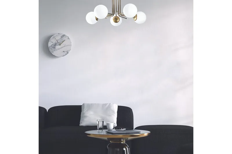 Taklampa Bhika Masafumie Fem Rany / Vit - Guld/Vit - Belysning - Inomhusbelysning & lampor - Taklampor & takbelysning - Plafond