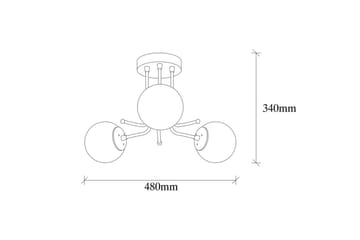 Taklampa Bhika Rany / Vit - Rany / Vit - Belysning - Inomhusbelysning & lampor - Taklampor & takbelysning - Plafond