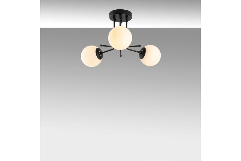 Taklampa Bhika Svart - Svart - Belysning - Inomhusbelysning & lampor - Taklampor & takbelysning - Kökslampa & pendellampa