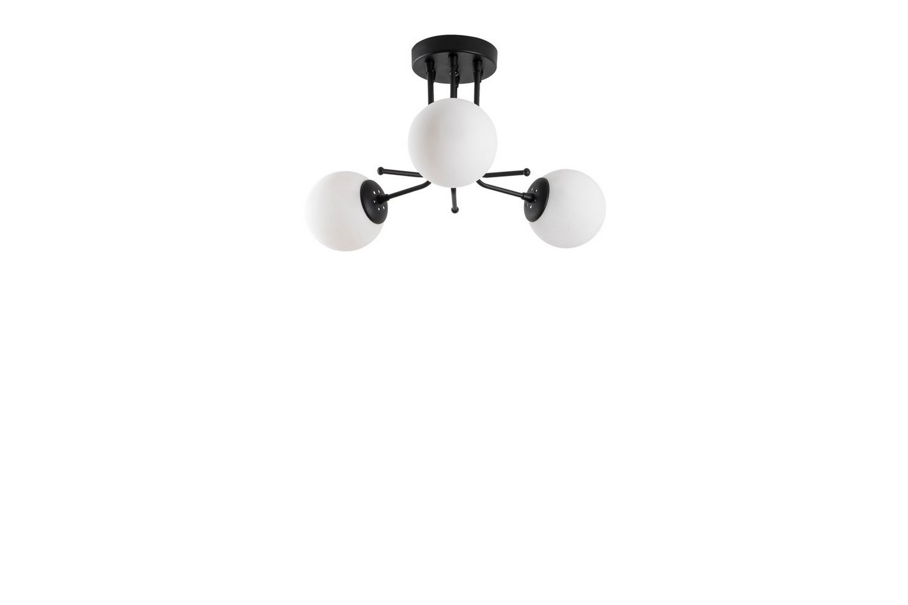 Taklampa Bhika Svart - Svart