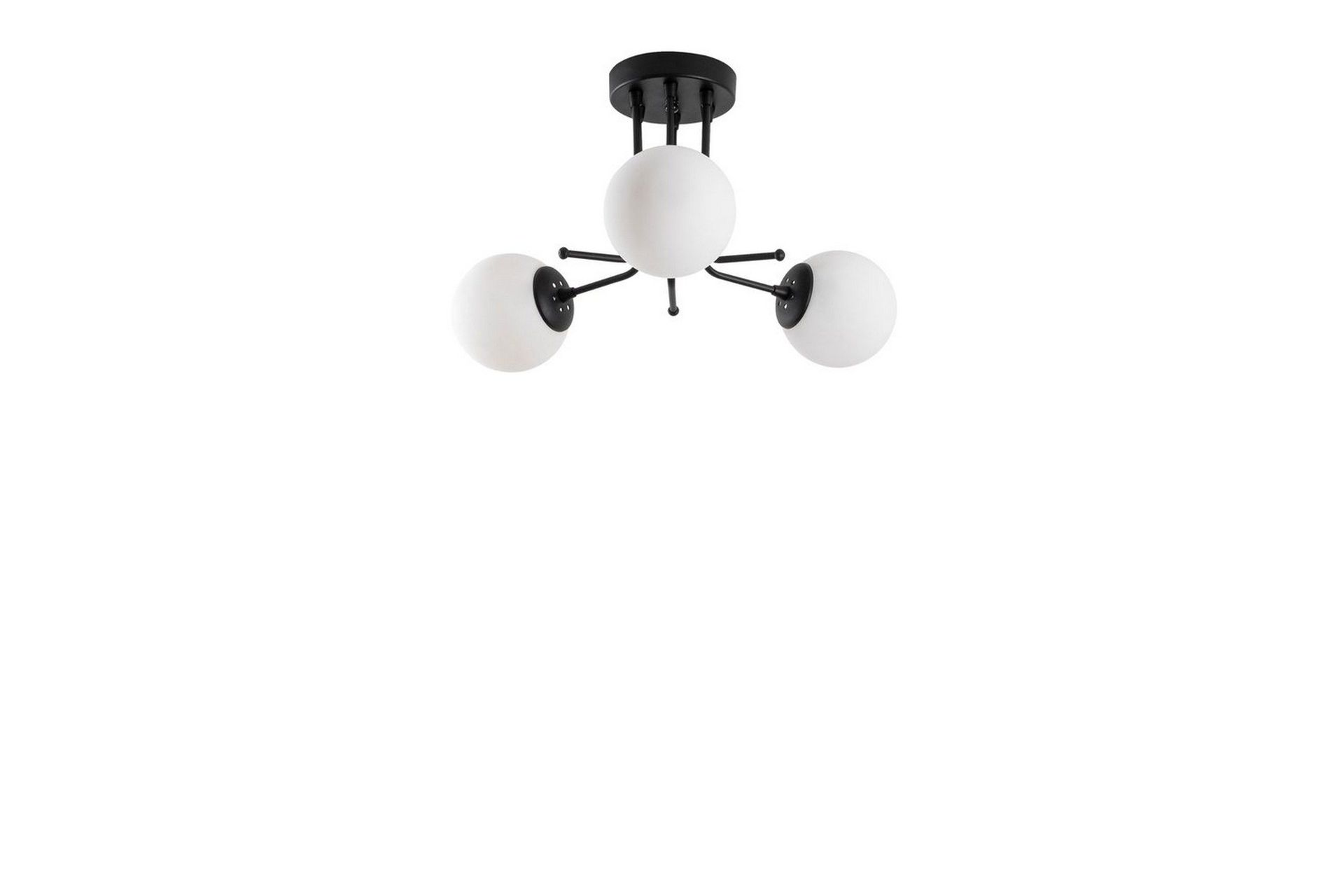 Taklampa Bhika Svart - Svart