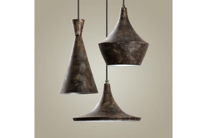 Taklampa Cindel Antikering - Guld - Belysning - Inomhusbelysning & lampor - Taklampor & takbelysning - Kökslampa & pendellampa