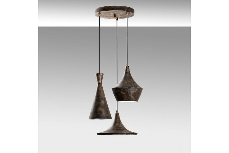 Taklampa Cindel Antikering - Guld - Belysning - Inomhusbelysning & lampor - Taklampor & takbelysning - Kökslampa & pendellampa