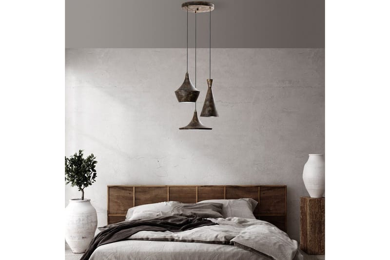 Taklampa Cindel Antikering - Guld - Belysning - Inomhusbelysning & lampor - Taklampor & takbelysning - Kökslampa & pendellampa