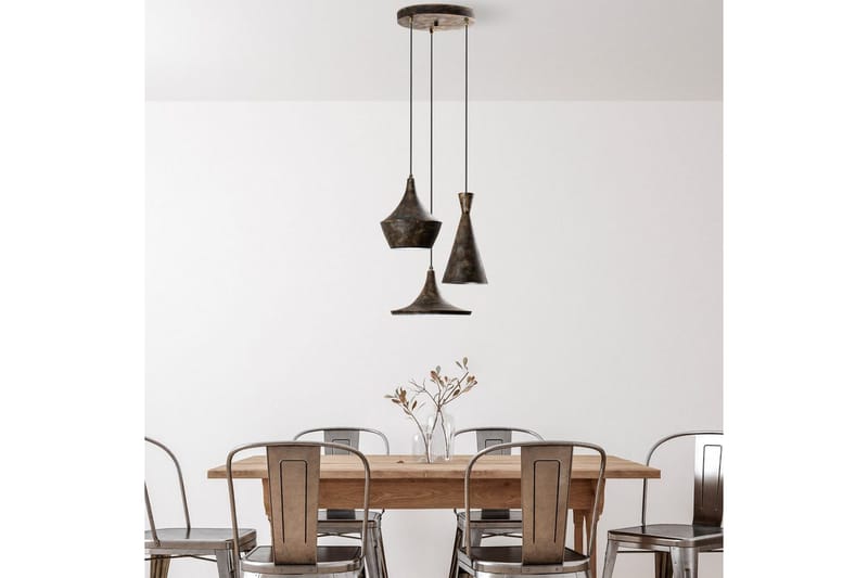 Taklampa Cindel Antikering - Guld - Belysning - Inomhusbelysning & lampor - Taklampor & takbelysning - Kökslampa & pendellampa