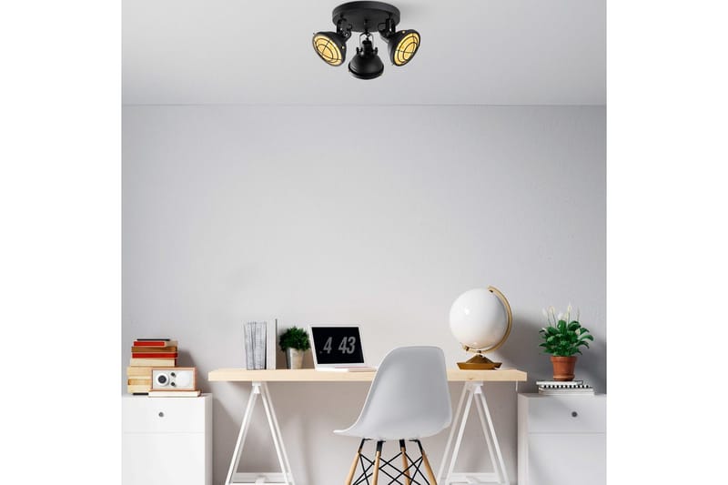 Taklampa Desten Svart - Svart - Belysning - Inomhusbelysning & lampor - Taklampor & takbelysning - Plafond