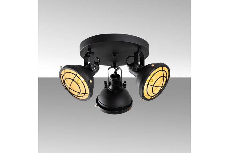 Taklampa Desten Svart - Svart - Belysning - Inomhusbelysning & lampor - Taklampor & takbelysning - Plafond
