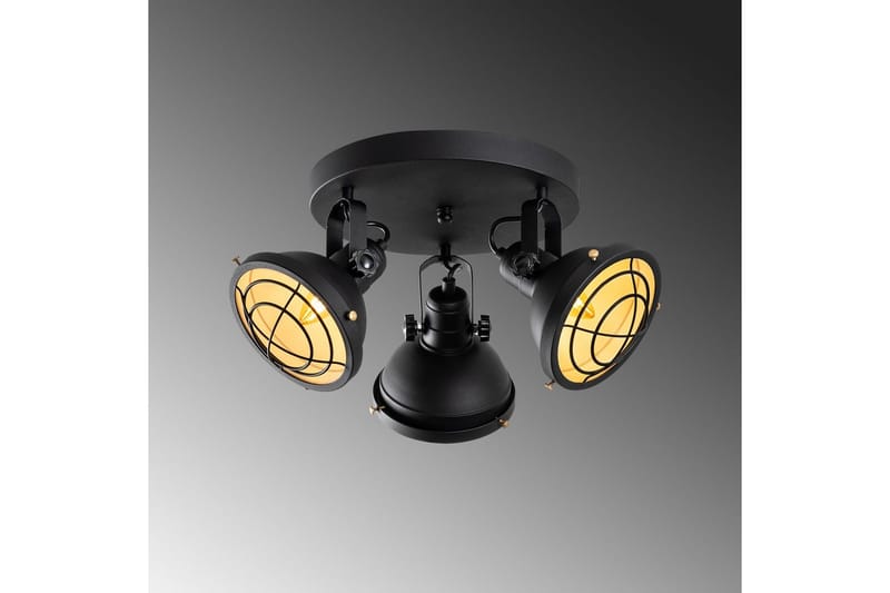 Taklampa Desten Svart - Svart - Belysning - Inomhusbelysning & lampor - Taklampor & takbelysning - Plafond