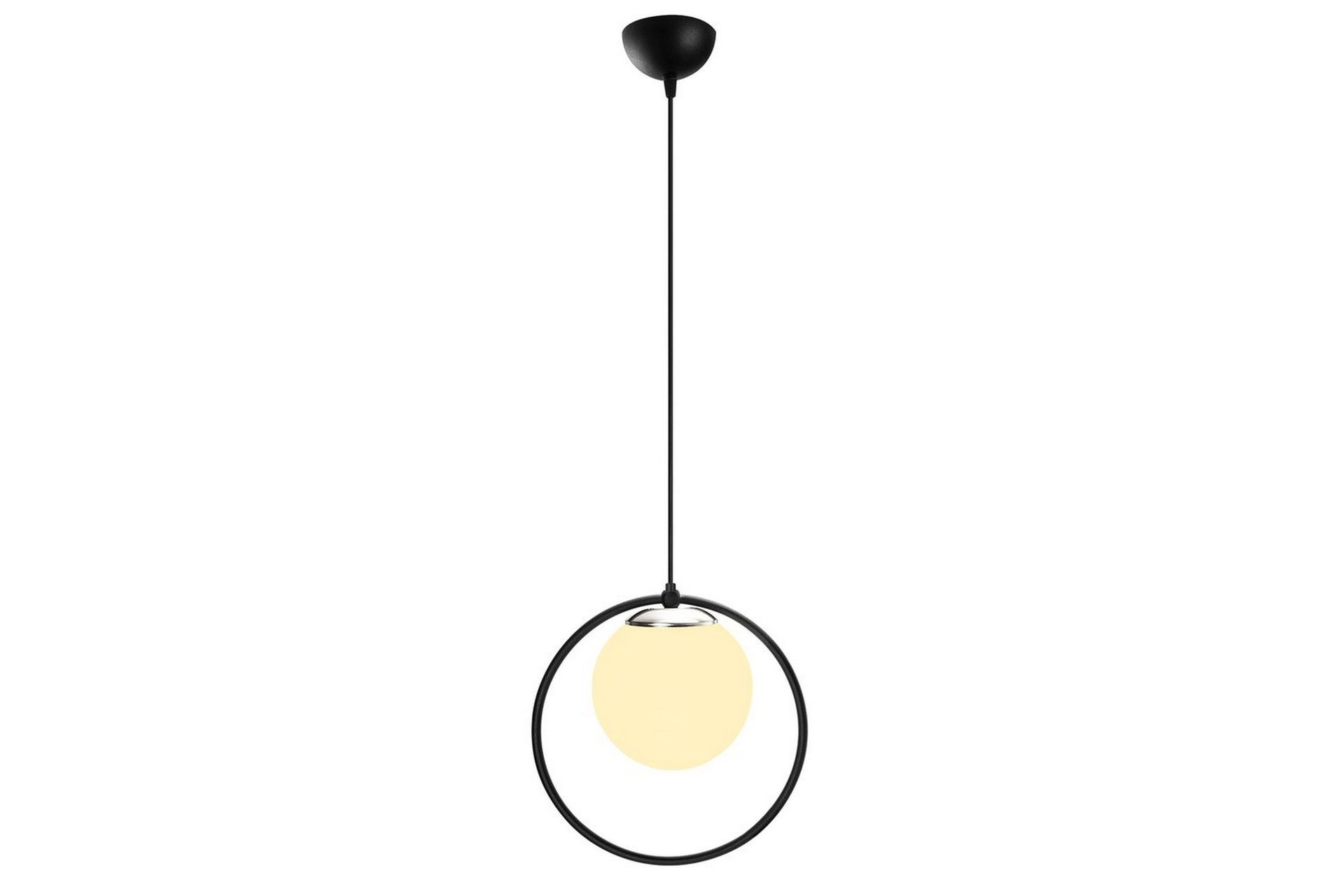 Taklampa Dolcer Svart / Vit - Svart / Vit