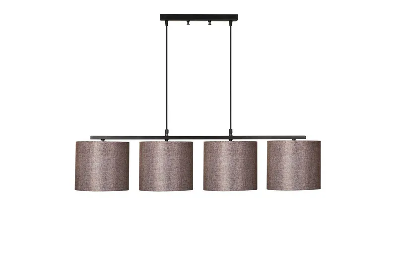 Taklampa Donria Svart / Brun, Brun/Svart