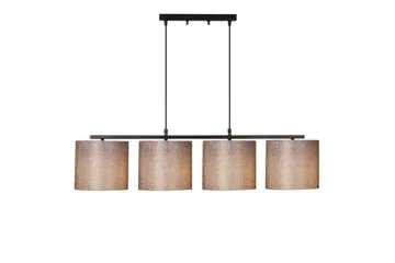Taklampa Donria Svart / Brun - Brun/Svart - Belysning - Inomhusbelysning & lampor - Taklampor & takbelysning - Kökslampa & pendellampa
