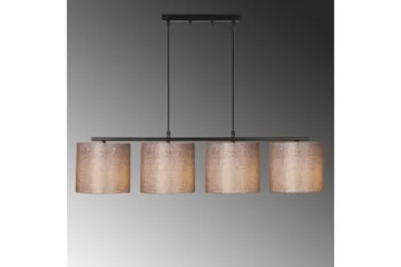 Taklampa Donria Svart / Brun - Brun/Svart - Belysning - Inomhusbelysning & lampor - Taklampor & takbelysning - Kökslampa & pendellampa