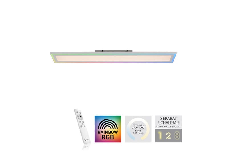 Taklampa Edging - 18x5,2x100 cm - Belysning - Inomhusbelysning & lampor - Taklampor & takbelysning - Plafond