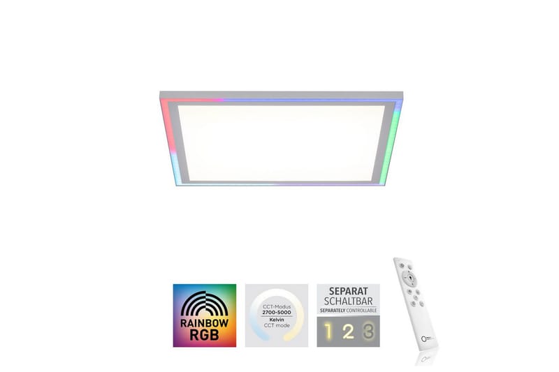 Taklampa Edging - 40x5,2x40 cm - Belysning - Inomhusbelysning & lampor - Taklampor & takbelysning - Plafond