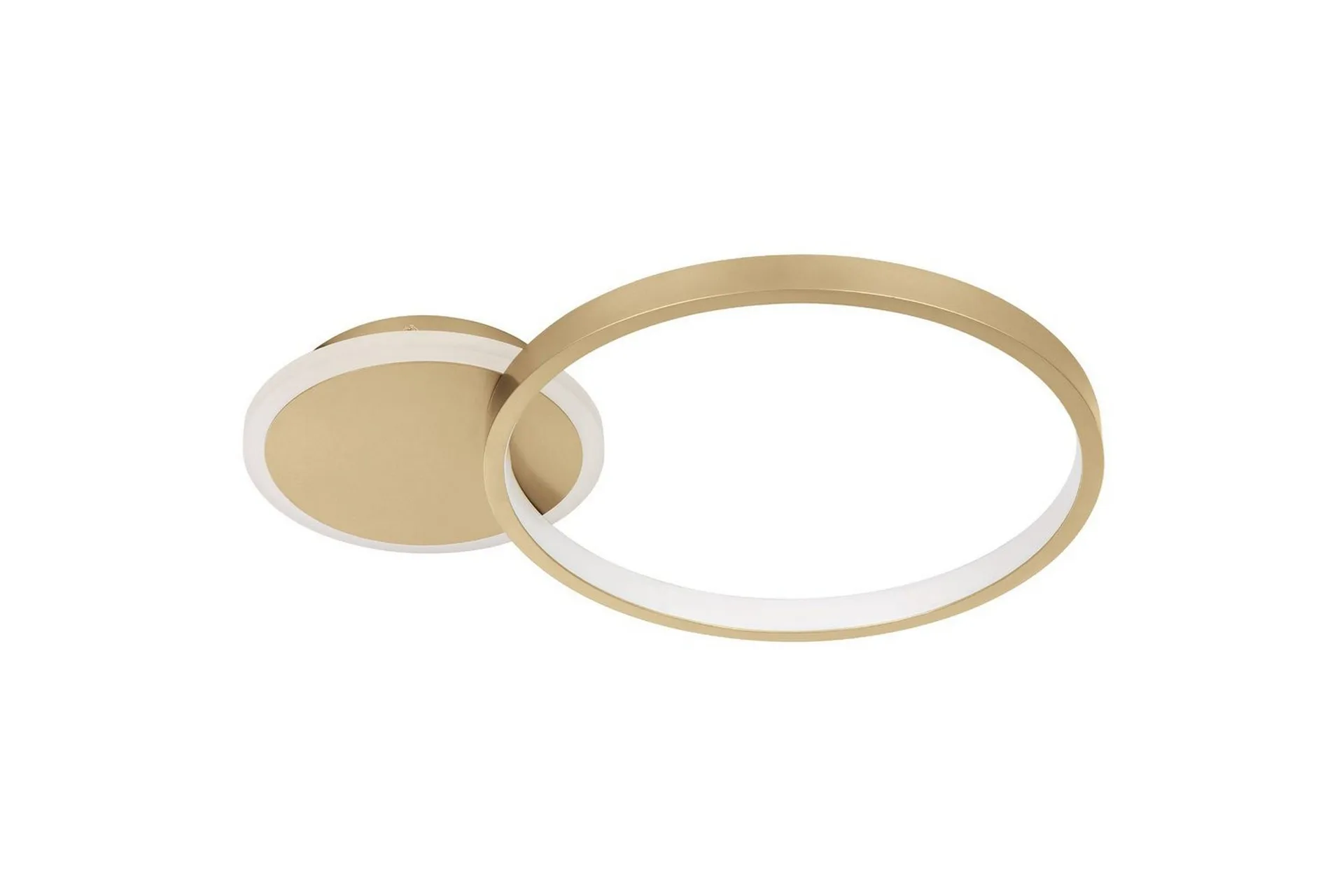 Taklampa Eglo Gafares Rund Guldfärgad/Vit - Guld/Vit