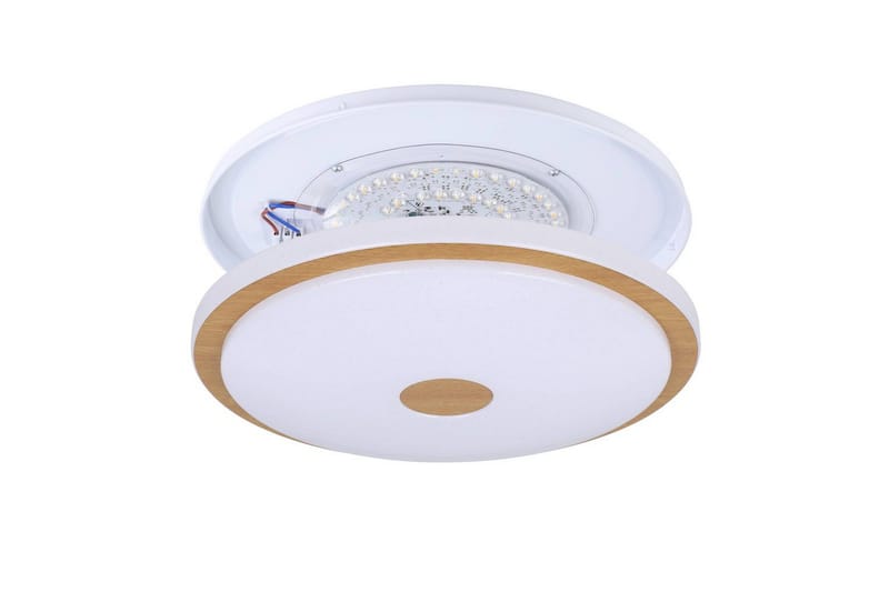 Taklampa Eglo Lanciano 1 380 mm - Vit/Brun - Belysning - Inomhusbelysning & lampor - Taklampor & takbelysning - Plafond