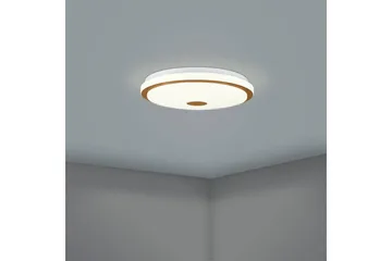 Taklampa Eglo Lanciano 1 380 mm - Vit/Brun - Belysning - Inomhusbelysning & lampor - Taklampor & takbelysning - Plafond