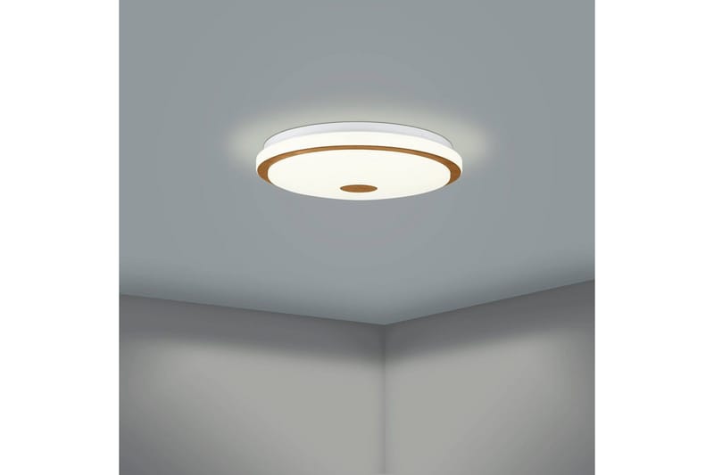 Taklampa Eglo Lanciano 1 380 mm - Vit/Brun - Belysning - Inomhusbelysning & lampor - Taklampor & takbelysning - Plafond