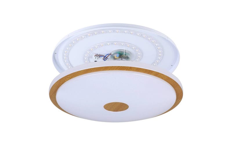 Taklampa Eglo Lanciano 1 480 mm - Vit/Brun - Belysning - Inomhusbelysning & lampor - Taklampor & takbelysning - Plafond