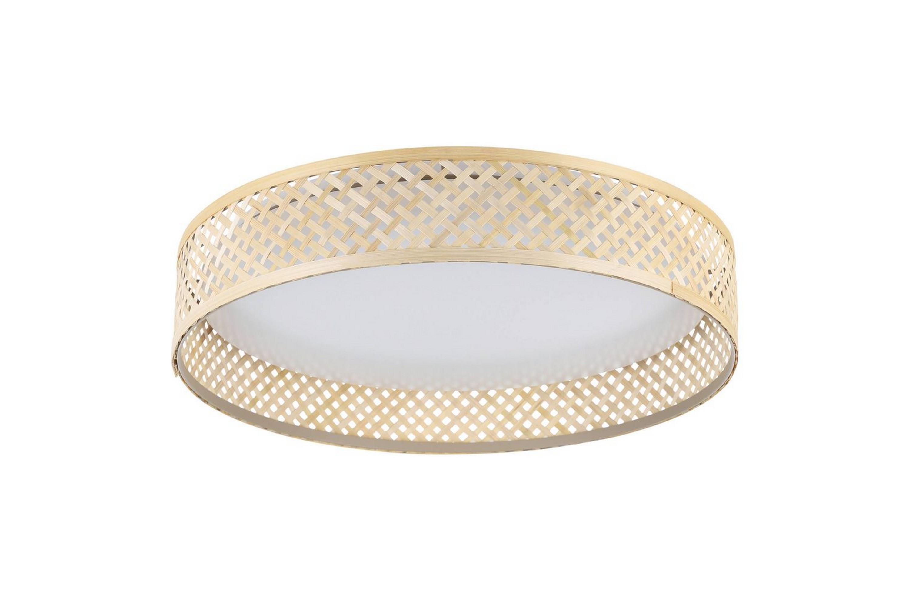 Taklampa Eglo Luppineria Ø380 mm Vit Brun - Vit/Brun