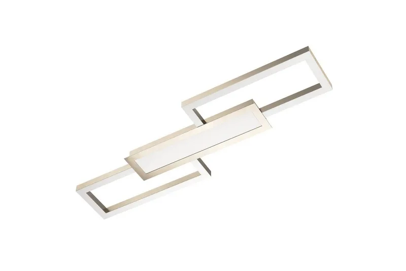 Taklampa Eglo Monirote Nickel-Matt Vit, Vit