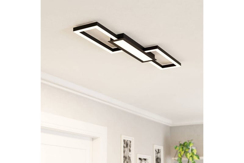 Taklampa Eglo Monirote Svart Vit - Vit - Belysning - Inomhusbelysning & lampor - Taklampor & takbelysning - Plafond