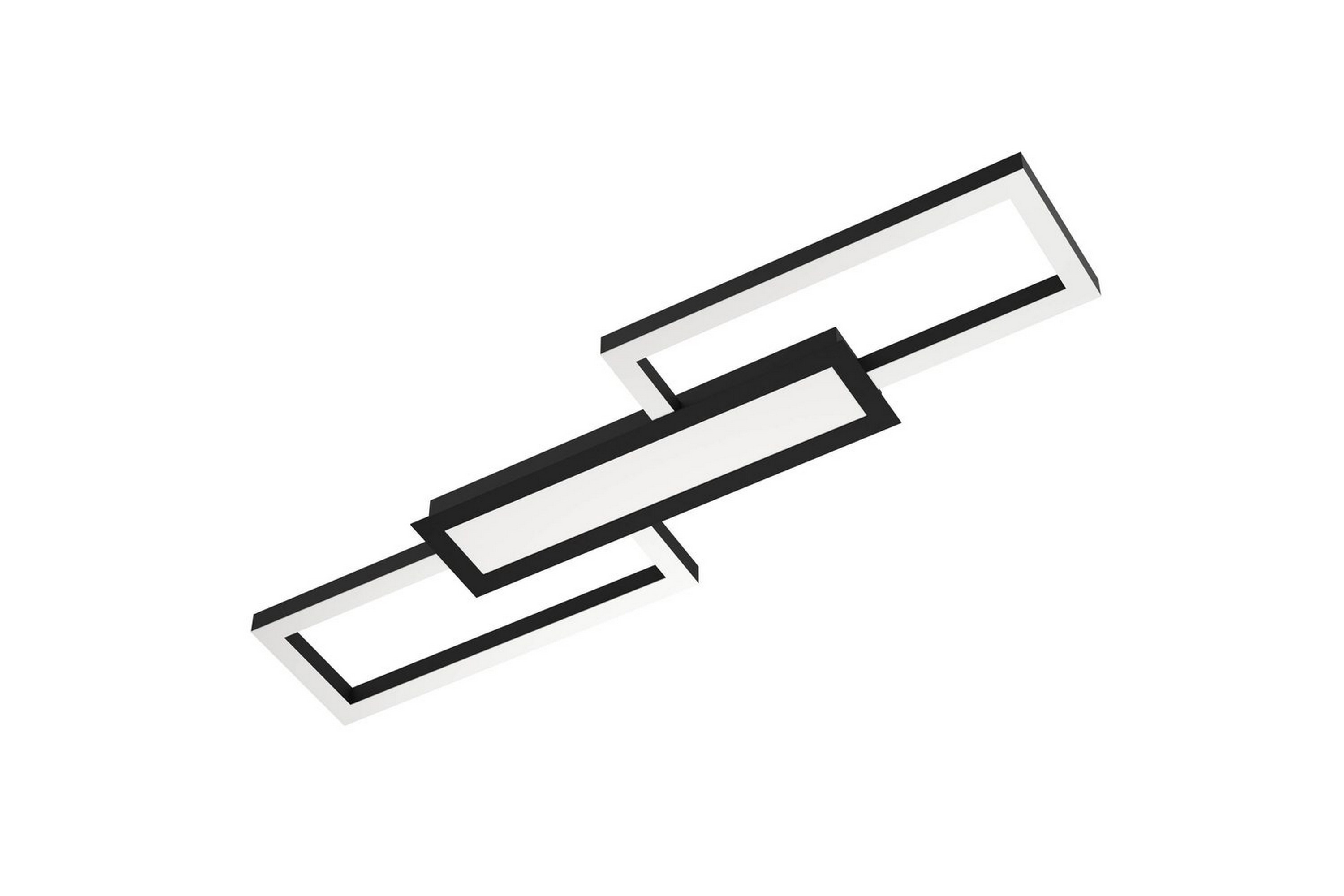 Taklampa Eglo Monirote Svart Vit - Vit