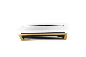 Taklampa Eglo Tirrenara 780x305 mm - Svart/Brun - Belysning - Inomhusbelysning & lampor - Taklampor & takbelysning - Plafond