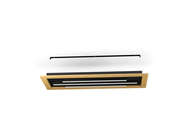 Taklampa Eglo Tirrenara 780x305 mm - Svart/Brun - Belysning - Inomhusbelysning & lampor - Taklampor & takbelysning - Plafond