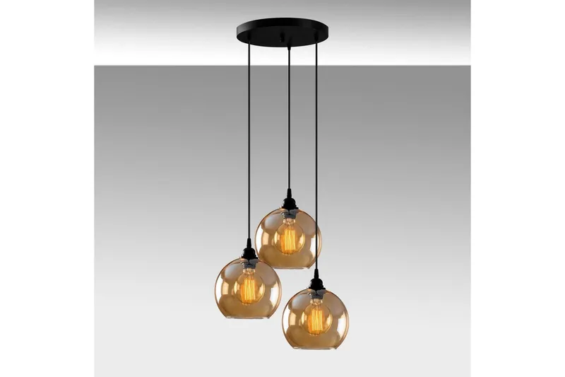 Taklampa Elanorstead Tre Rany / Svart - Guld/Svart - Belysning - Inomhusbelysning & lampor - Taklampor & takbelysning - Kökslampa & pendellampa