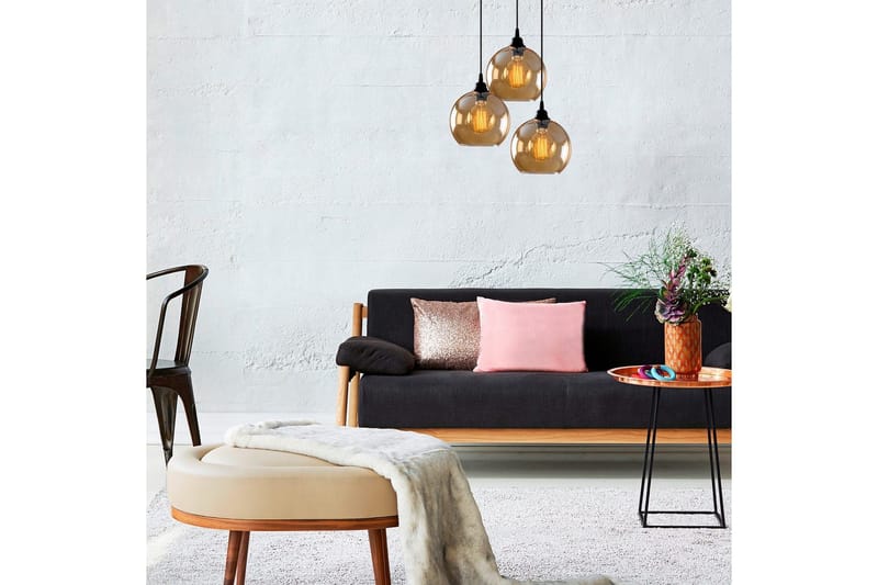 Taklampa Elanorstead Tre Rany / Svart - Guld/Svart - Belysning - Inomhusbelysning & lampor - Taklampor & takbelysning - Kökslampa & pendellampa