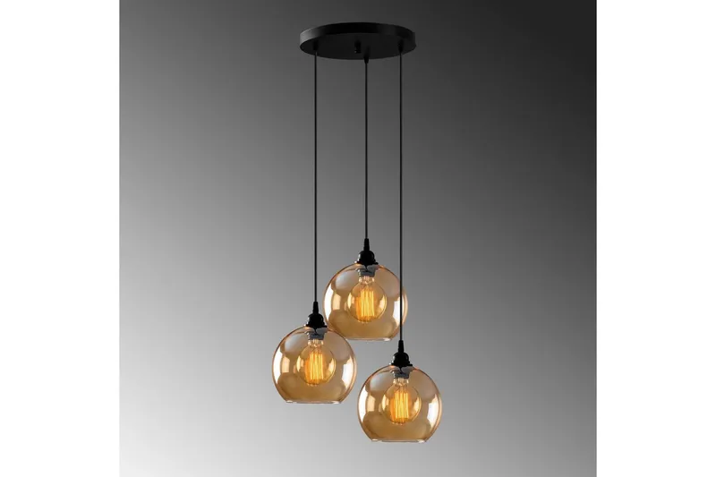 Taklampa Elanorstead Tre Rany / Svart - Guld/Svart - Belysning - Inomhusbelysning & lampor - Taklampor & takbelysning - Kökslampa & pendellampa