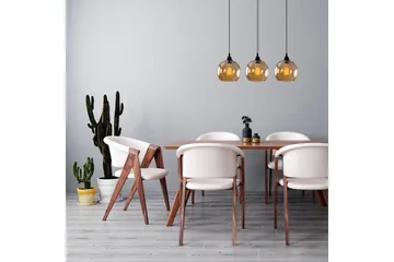 Taklampa Elanorstead Tre Rany / Svart Horisontell - Guld/Svart - Belysning - Inomhusbelysning & lampor - Taklampor & takbelysning - Kökslampa & pendellampa