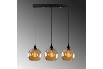 Taklampa Elanorstead Tre Rany / Svart Horisontell - Guld/Svart - Belysning - Inomhusbelysning & lampor - Taklampor & takbelysning - Kökslampa & pendellampa