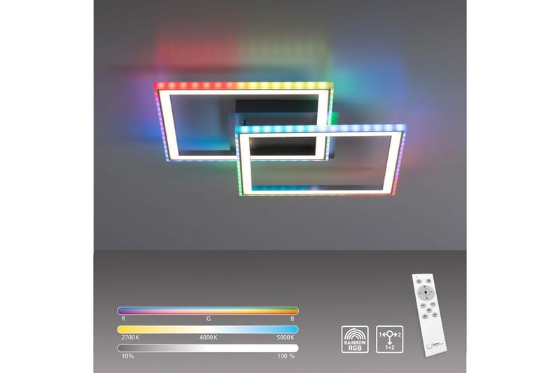 Taklampa Felix - 44,5x6,4x44,5 cm - Belysning - Inomhusbelysning & lampor - Taklampor & takbelysning - Plafond