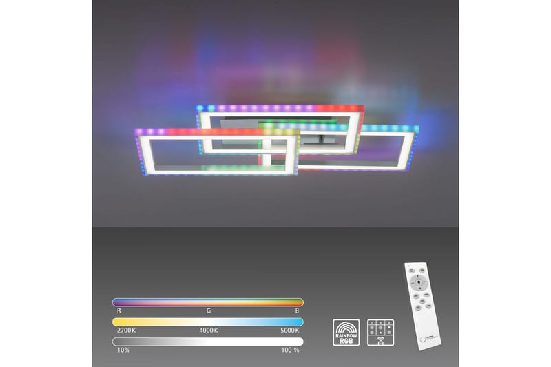 Taklampa Felix - 56x8,4x54 cm - Belysning - Inomhusbelysning & lampor - Taklampor & takbelysning - Plafond
