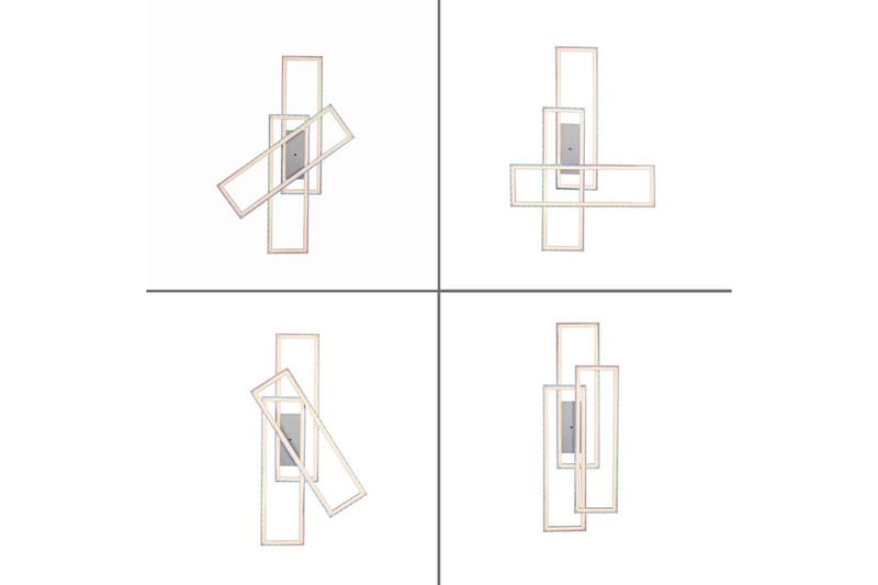 Taklampa Felix - 71x6,9x101,2 cm - Belysning - Inomhusbelysning & lampor - Taklampor & takbelysning - Plafond