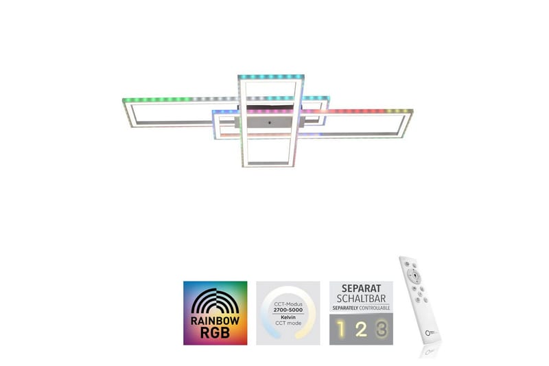 Taklampa Felix - 71x6,9x101,2 cm - Belysning - Inomhusbelysning & lampor - Taklampor & takbelysning - Plafond