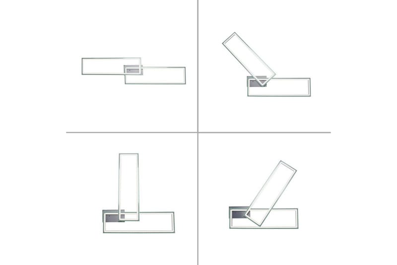 Taklampa Felix - 72x6,4x121 cm - Belysning - Inomhusbelysning & lampor - Taklampor & takbelysning - Plafond
