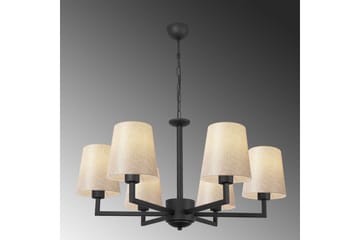 Taklampa Fenda Svart / Kräm - Svart - Belysning - Inomhusbelysning & lampor - Taklampor & takbelysning - Kökslampa & pendellampa
