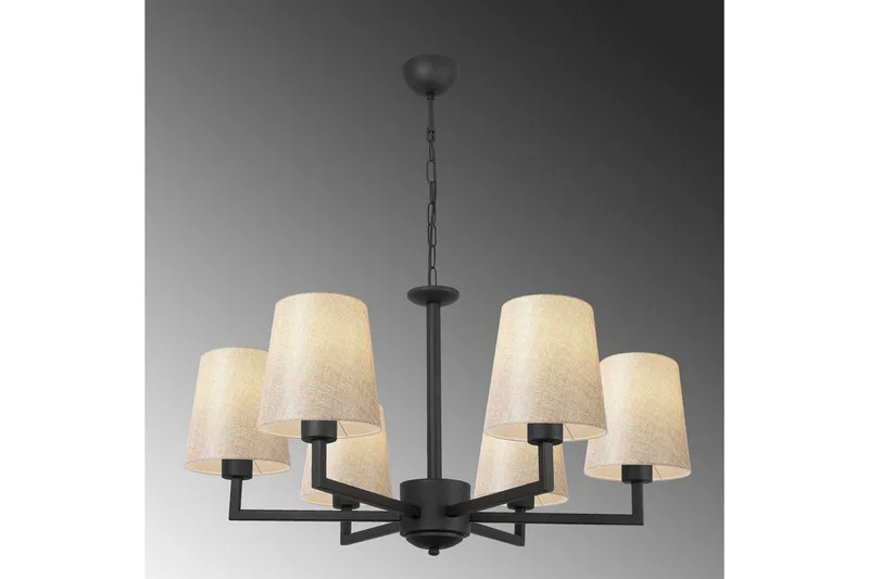 Taklampa Fenda Svart / Kräm - Svart - Belysning - Inomhusbelysning & lampor - Taklampor & takbelysning - Kökslampa & pendellampa