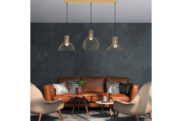 Taklampa Halven Gold - Guld - Belysning - Inomhusbelysning & lampor - Taklampor & takbelysning - Kökslampa & pendellampa