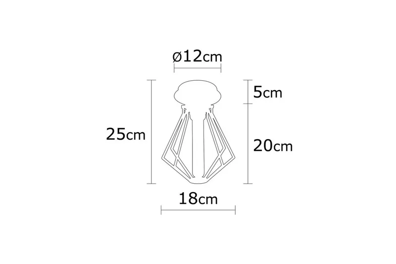 Taklampa Hillmere Svart - Svart - Belysning - Inomhusbelysning & lampor - Taklampor & takbelysning - Kökslampa & pendellampa