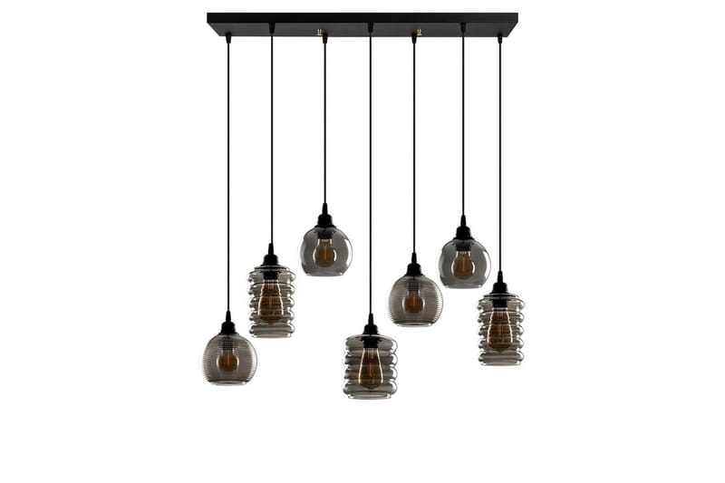 Taklampa Ilena Rök, Antracit